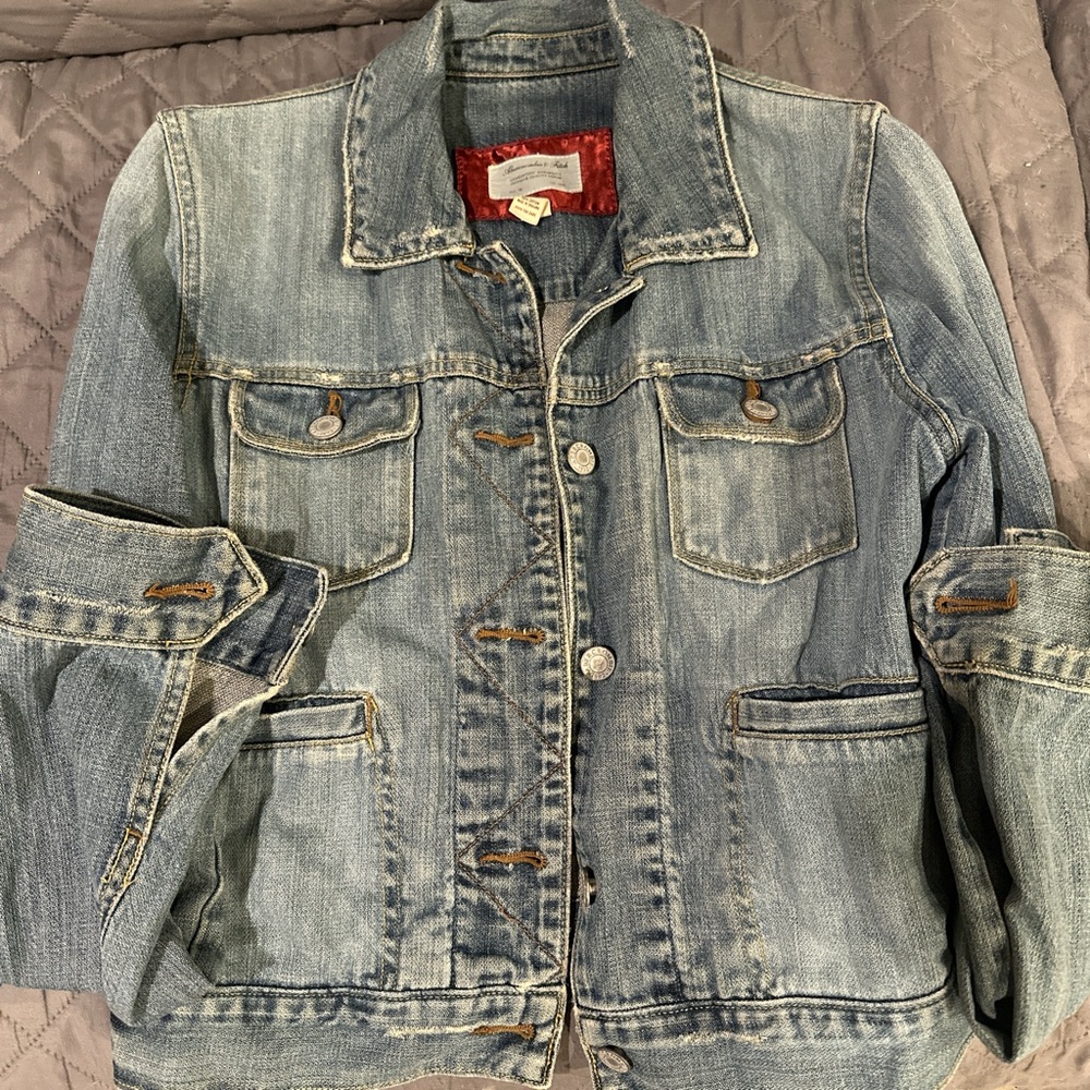 abercrombie & fitch denim jacket